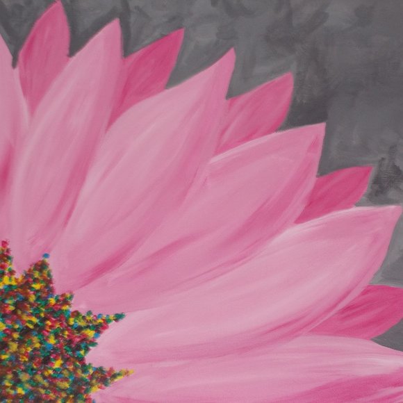 Other - New, Pink & Pretty acrylic painting on 16"x20" canvas